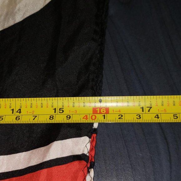 Echo rare vintage silk scarf / foulard vintage soie - Picture 6 of 6